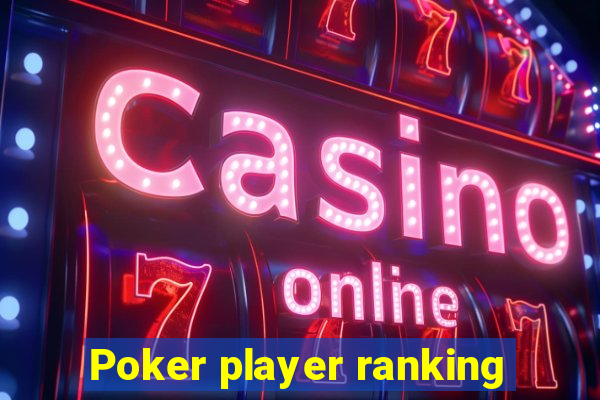 Poker player ranking