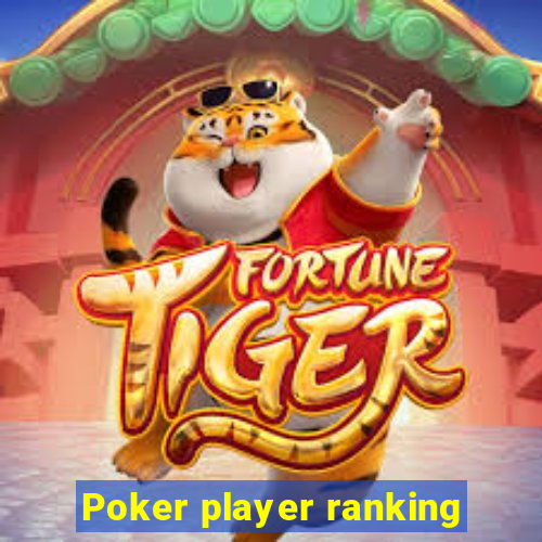 Poker player ranking