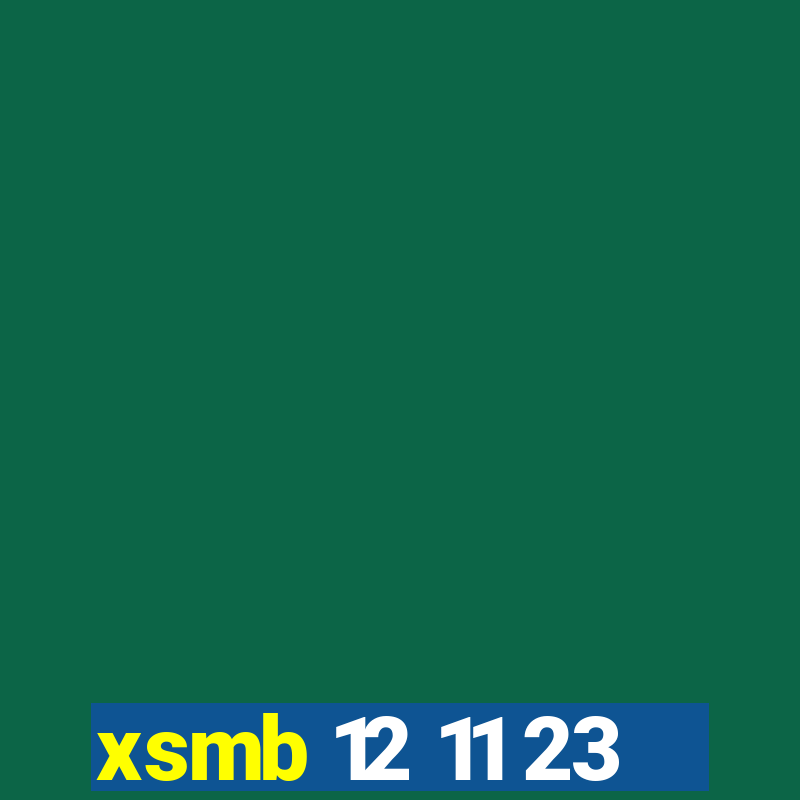 xsmb 12 11 23