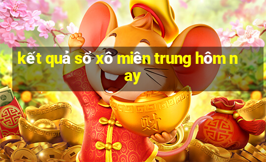 kết quả sổ xô miên trung hôm nay