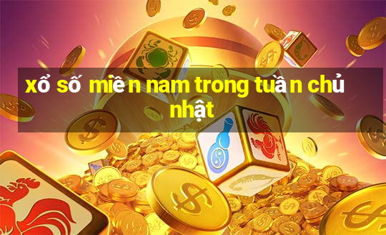 xổ số miền nam trong tuần chủ nhật