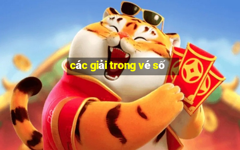 các giải trong vé số