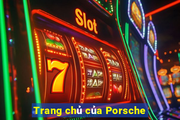 Trang chủ của Porsche