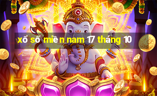 xổ số miền nam 17 tháng 10