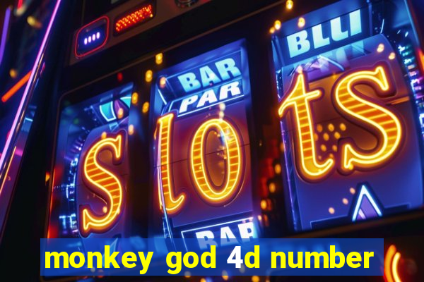 monkey god 4d number