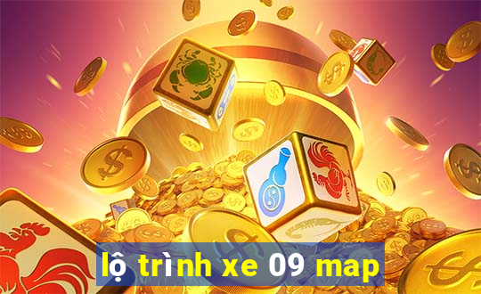 lộ trình xe 09 map