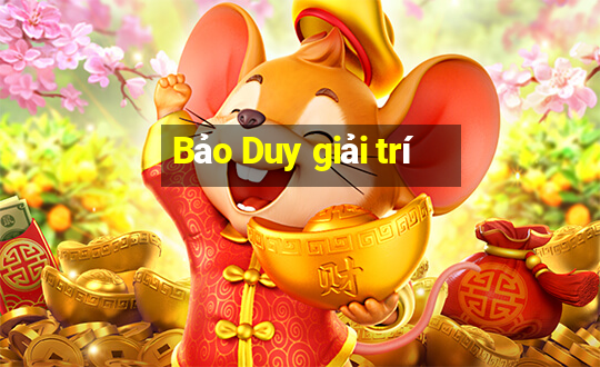 Bảo Duy giải trí