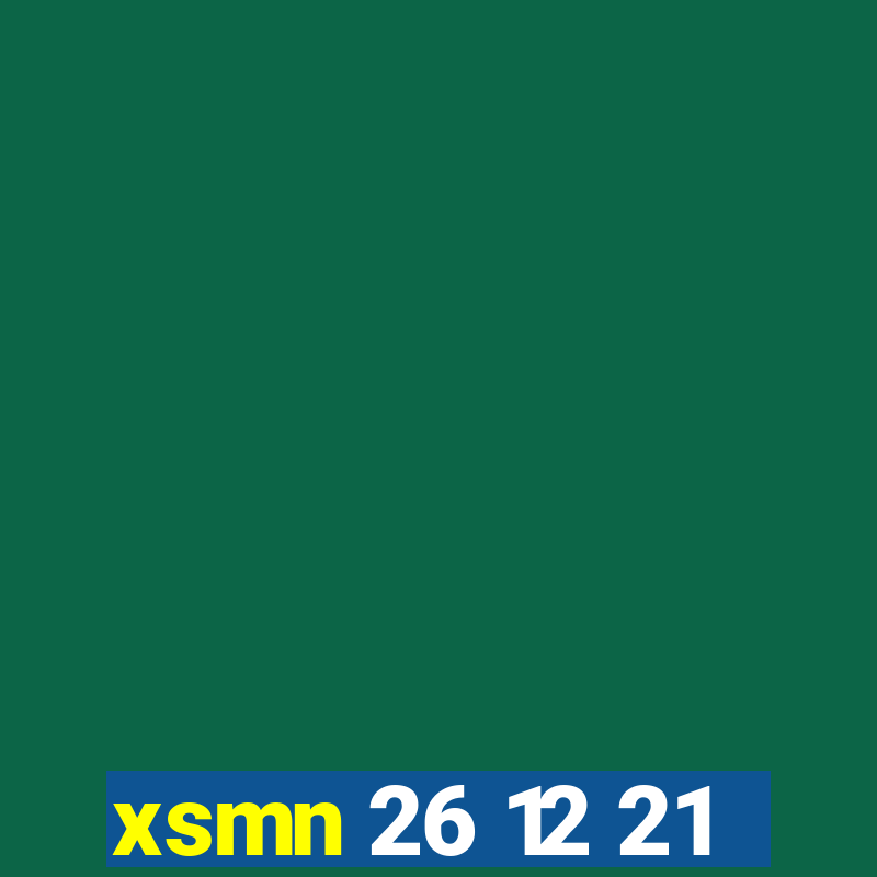 xsmn 26 12 21