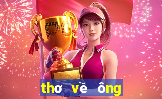 thơ về ông nội đã mất