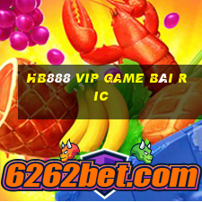 Hb888 Vip Game Bài Ric