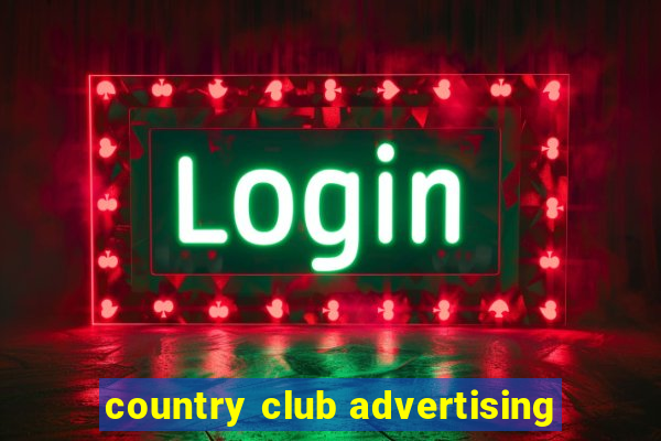 country club advertising