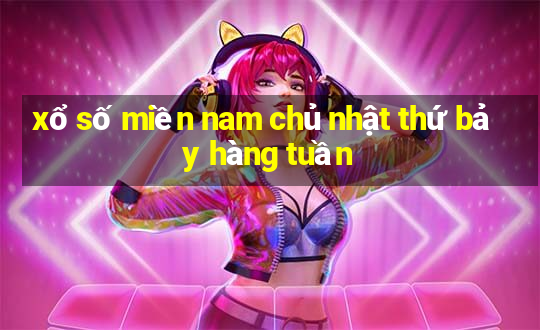 xổ số miền nam chủ nhật thứ bảy hàng tuần