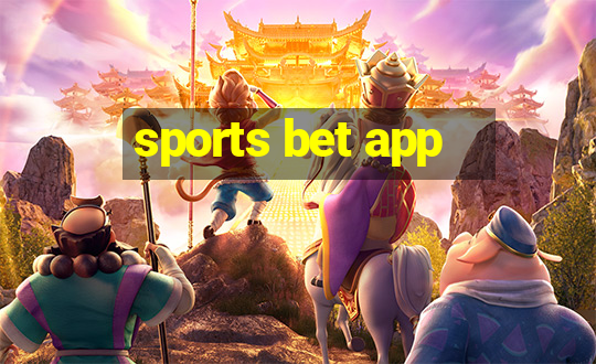 sports bet app