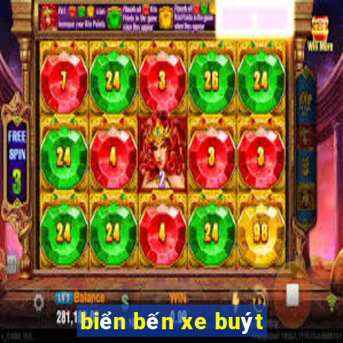 biển bến xe buýt