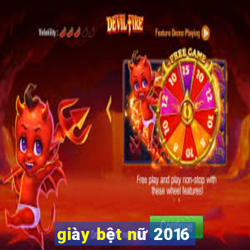 giày bệt nữ 2016