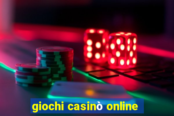 giochi casinò online