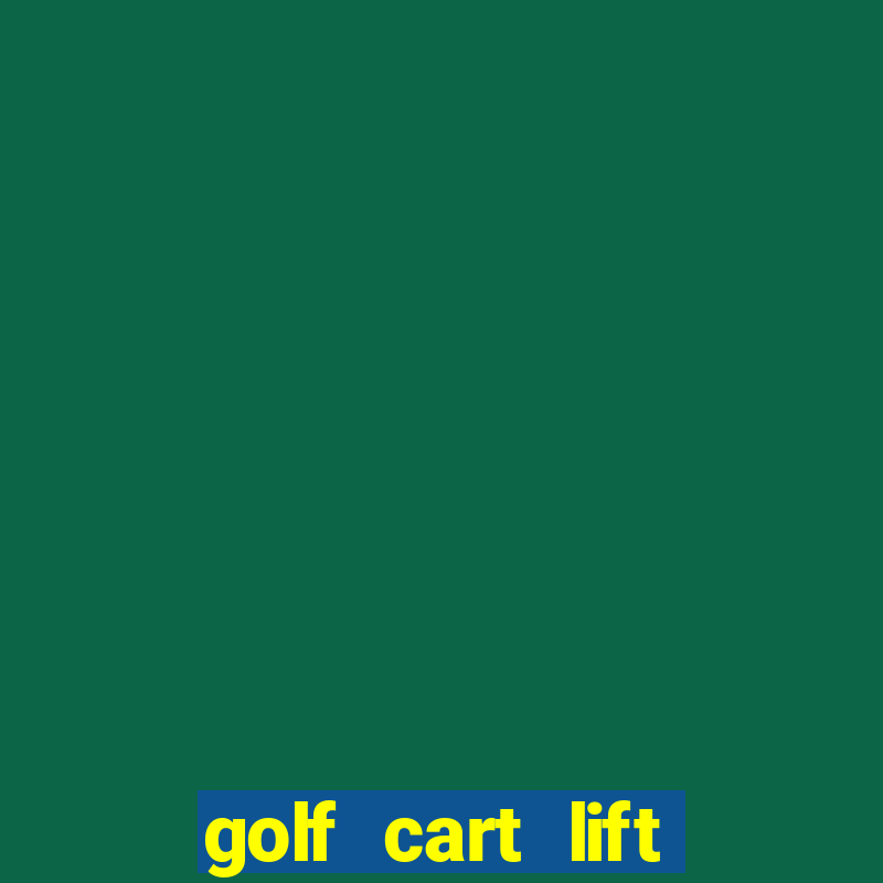 golf cart lift kits club car