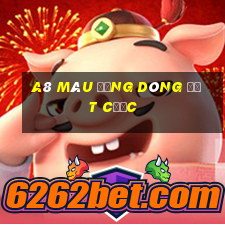 a8 màu đứng dòng đặt cược