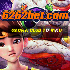 gacha club tô màu