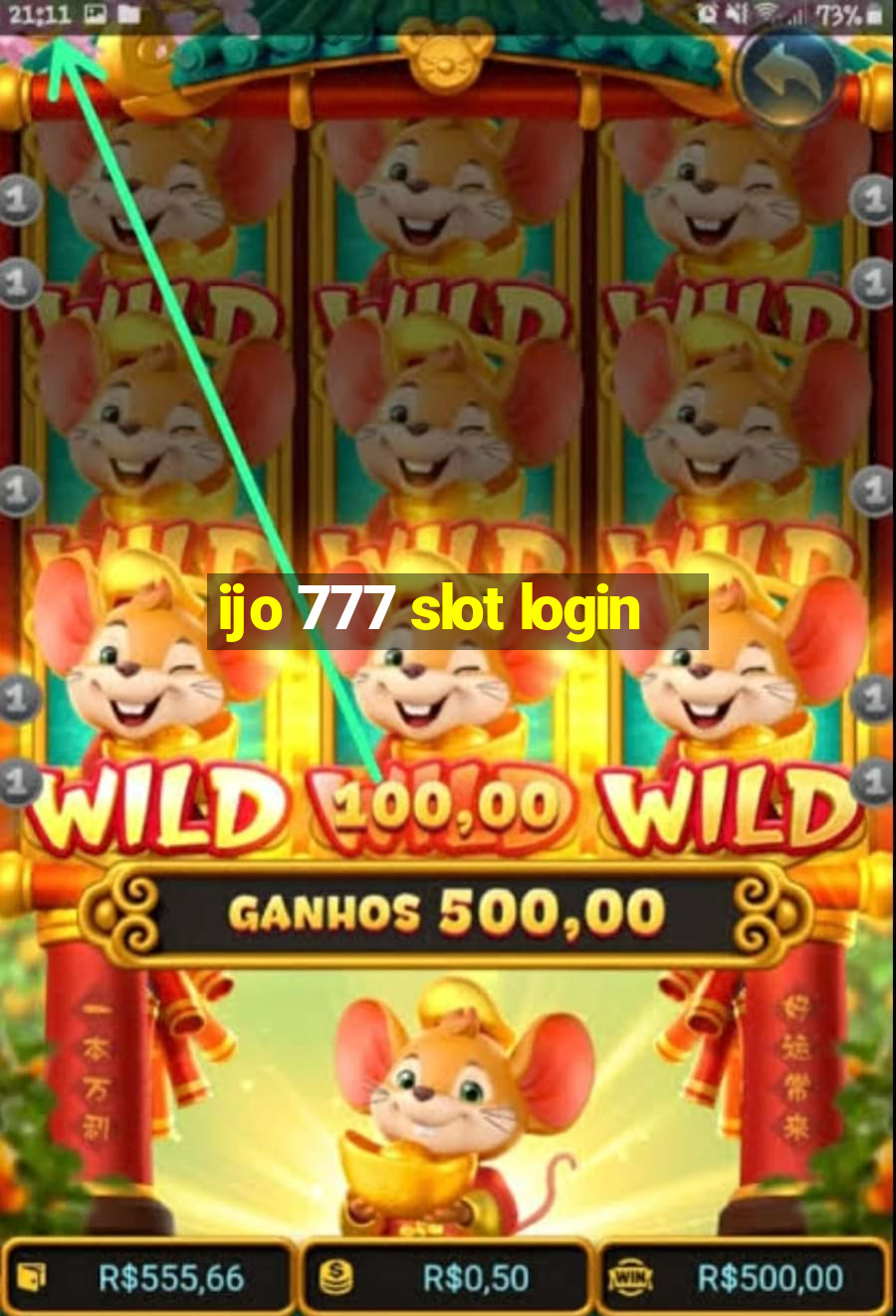 ijo 777 slot login