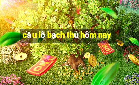 cầu lô bạch thủ hôm nay