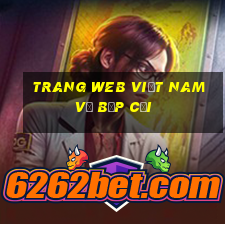 Trang web Việt nam về bắp cải