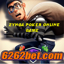 zynga poker online game