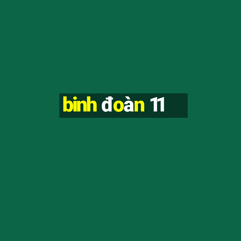 binh đoàn 11