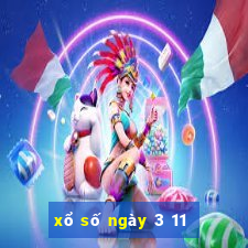 xổ số ngày 3 11