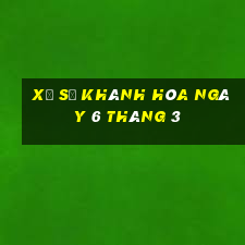 xổ số khánh hòa ngày 6 tháng 3