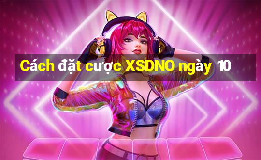 Cách đặt cược XSDNO ngày 10