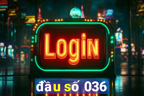 đầu số 036