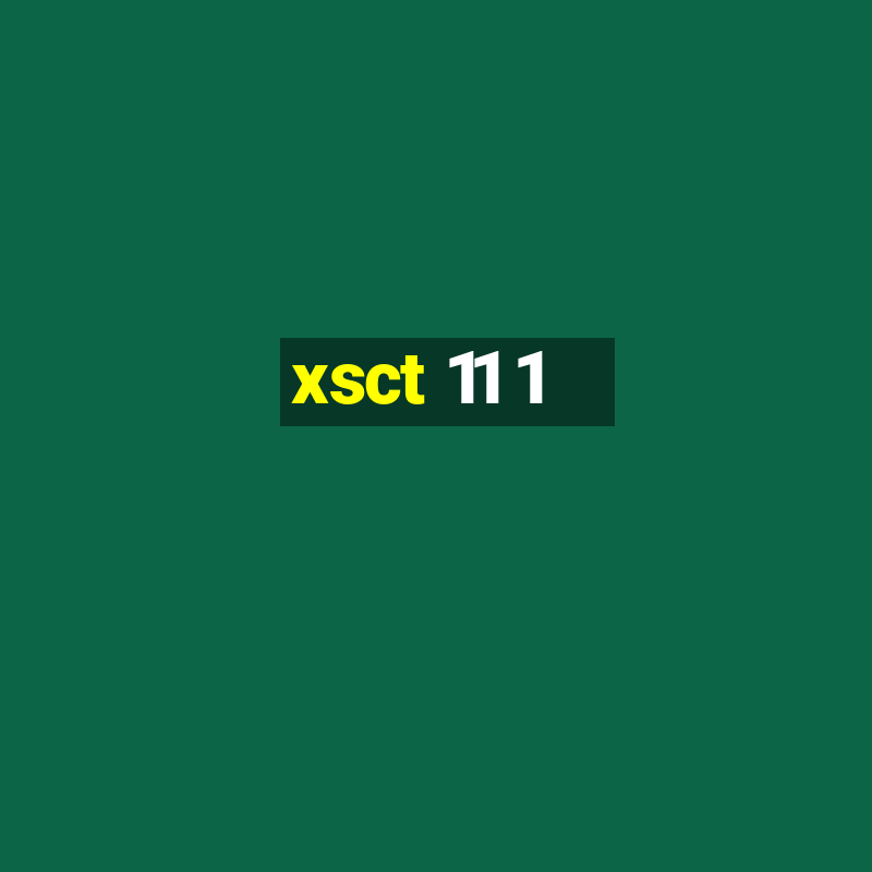 xsct 11 1