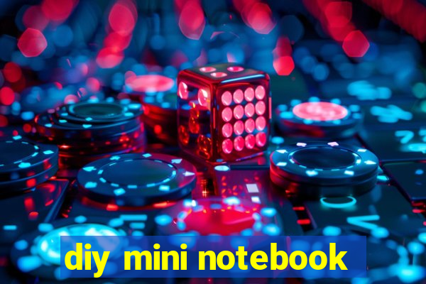 diy mini notebook