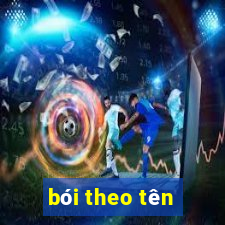 bói theo tên