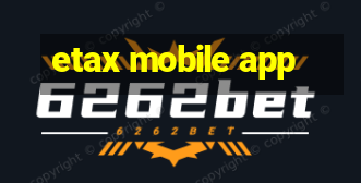 etax mobile app