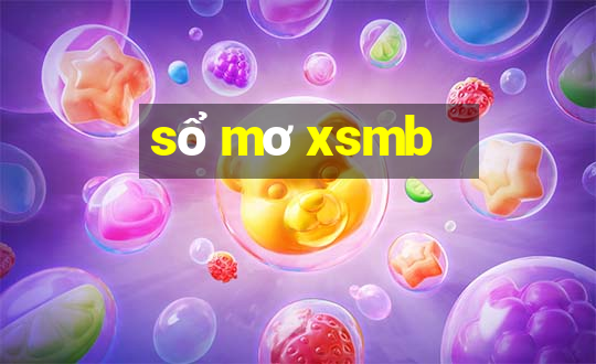 sổ mơ xsmb