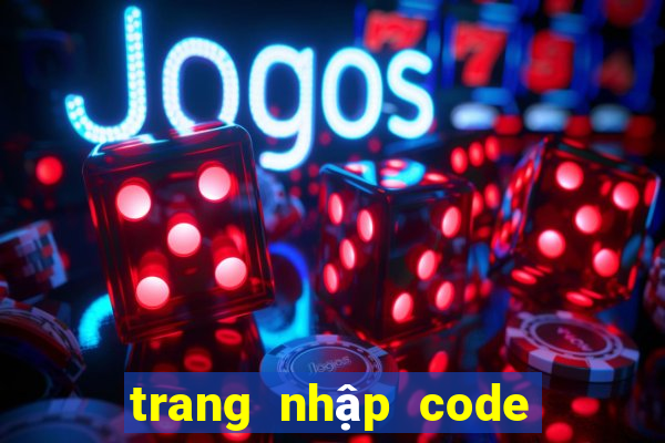 trang nhập code omg 3q