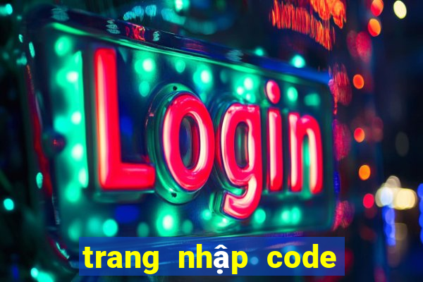 trang nhập code omg 3q