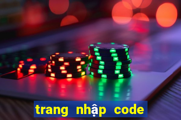 trang nhập code omg 3q