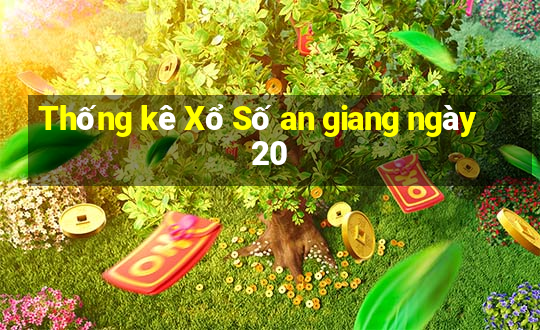 Thống kê Xổ Số an giang ngày 20