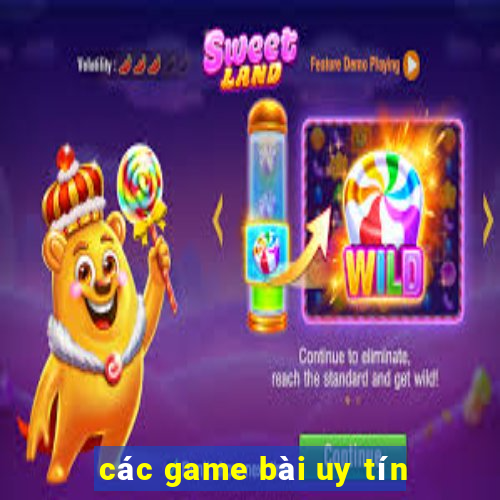 các game bài uy tín