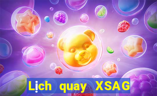 Lịch quay XSAG ngày 18