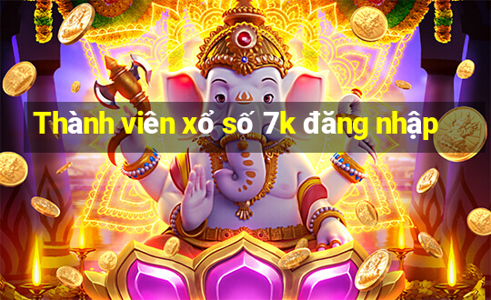 Thành viên xổ số 7k đăng nhập