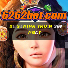 xổ số ninh thuận 300 ngày