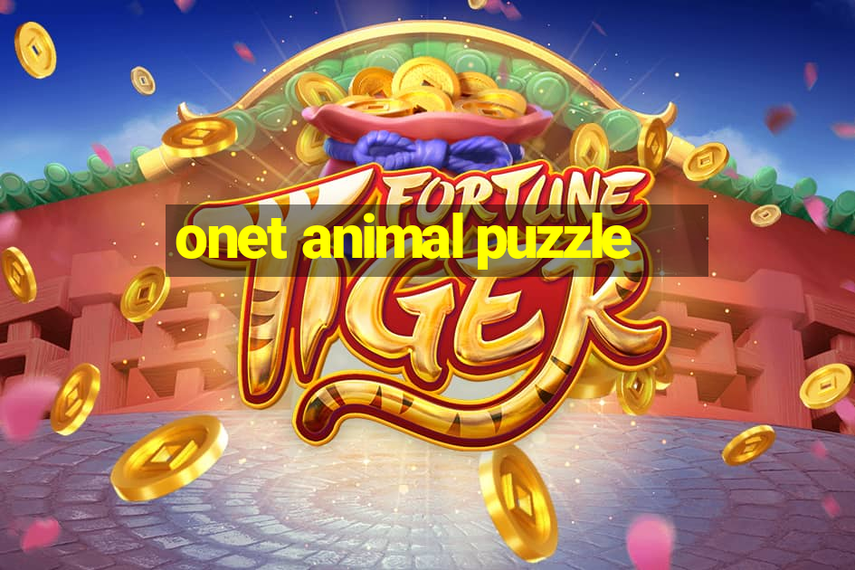 onet animal puzzle