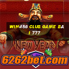 Win456 Club Game Bài 777