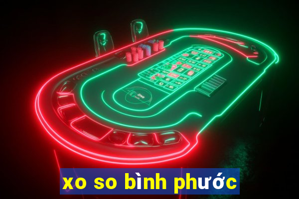 xo so bình phước