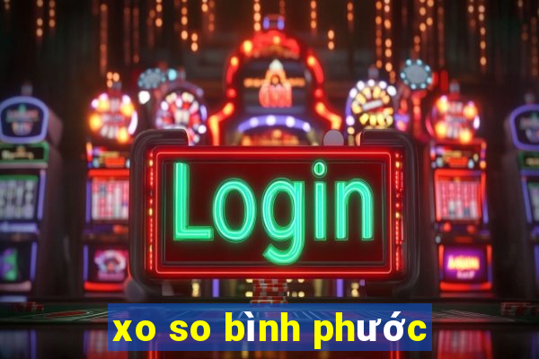 xo so bình phước