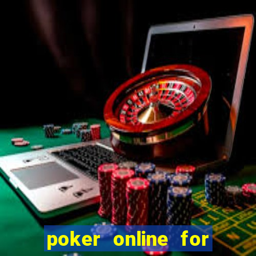 poker online for real money